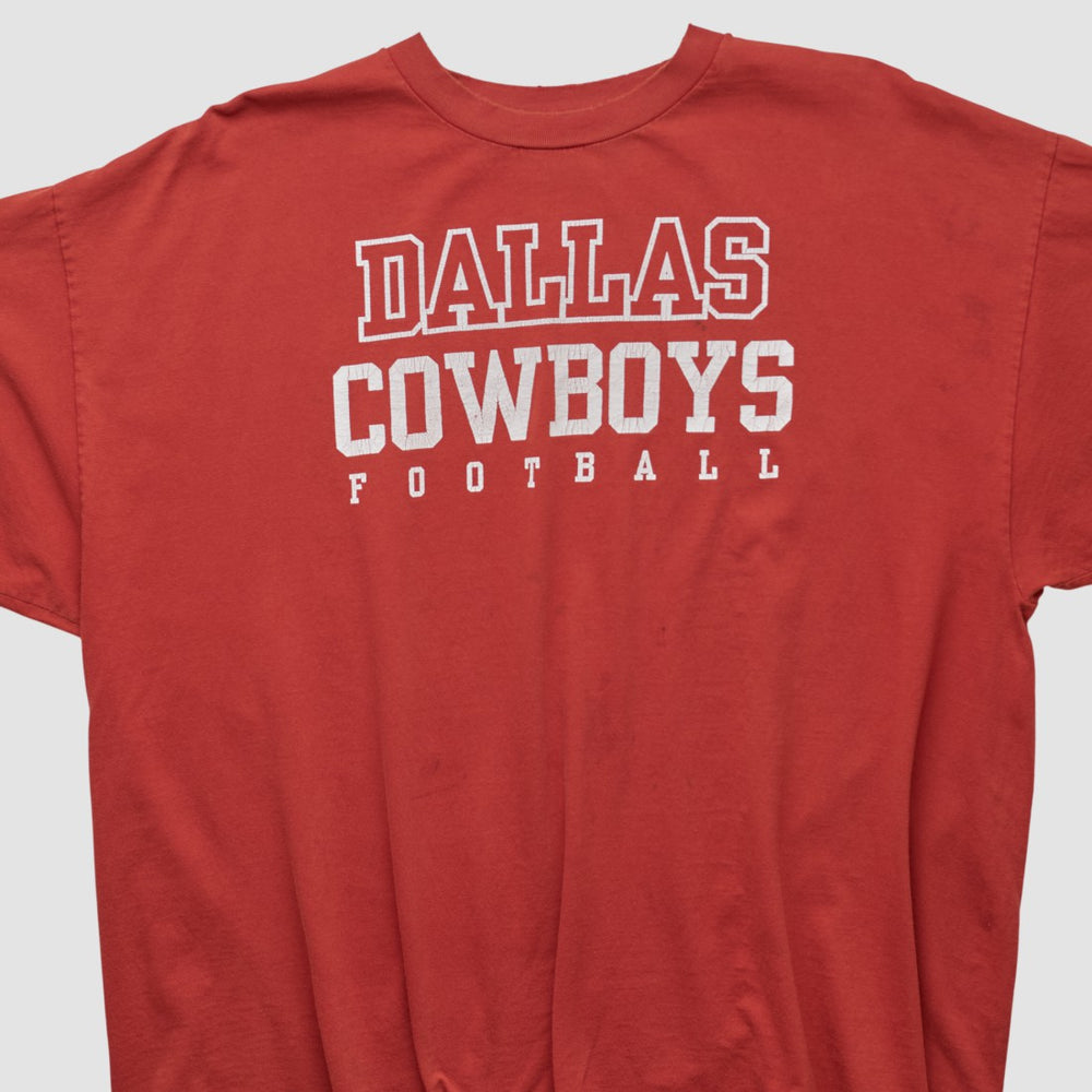 Dallas Cowboys Cowboys Team Apparel 2000s T-shirt - Red Vintage - Fanatics
