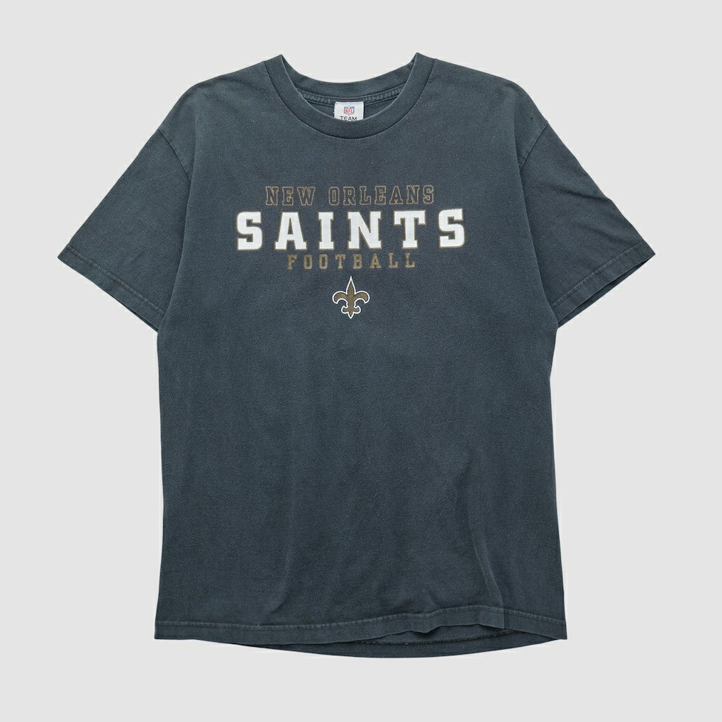 New Orleans Saints NFL 2010s T-shirt - Black Vintage - Fanatics