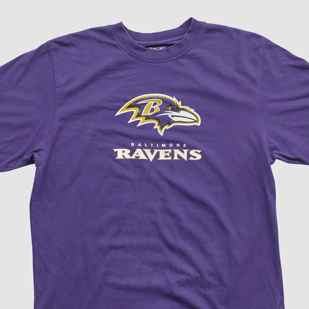 Baltimore Ravens Reebok 2000s T-shirt - Purple Vintage - Fanatics