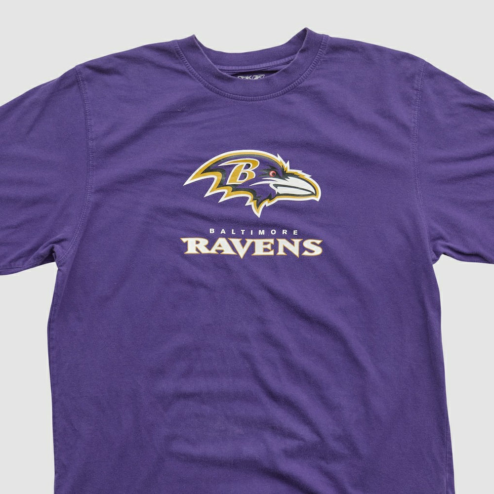 Baltimore Ravens Reebok 2000s T-shirt - Purple Vintage - Fanatics