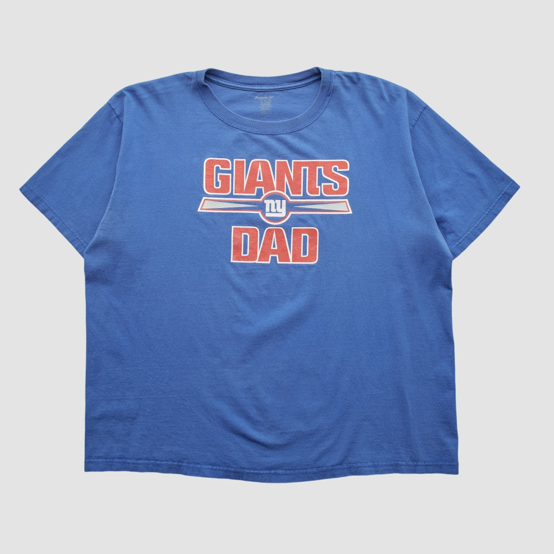 New York Giants Reebok T-shirt - Blue Vintage - Fanatics