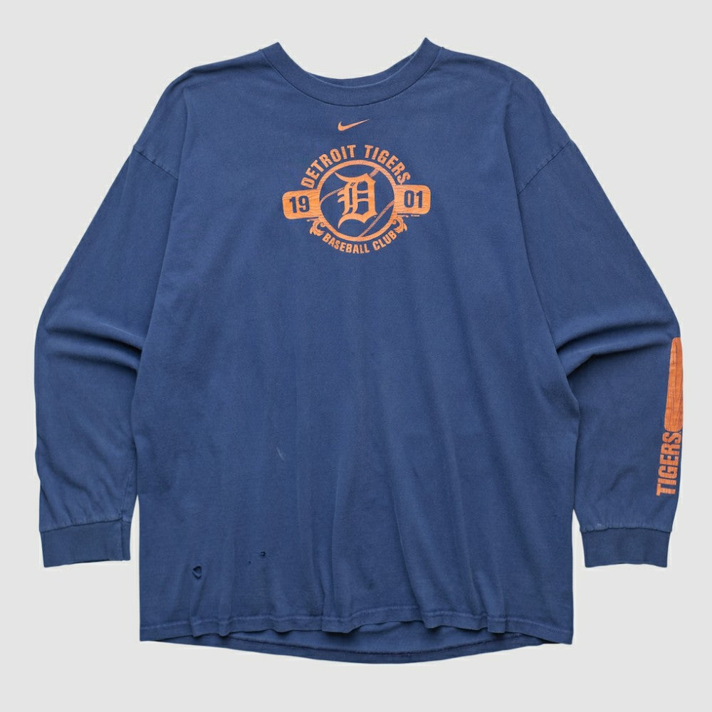 Detroit Tigers Nike 2000s Long Sleeve T-shirt Discount