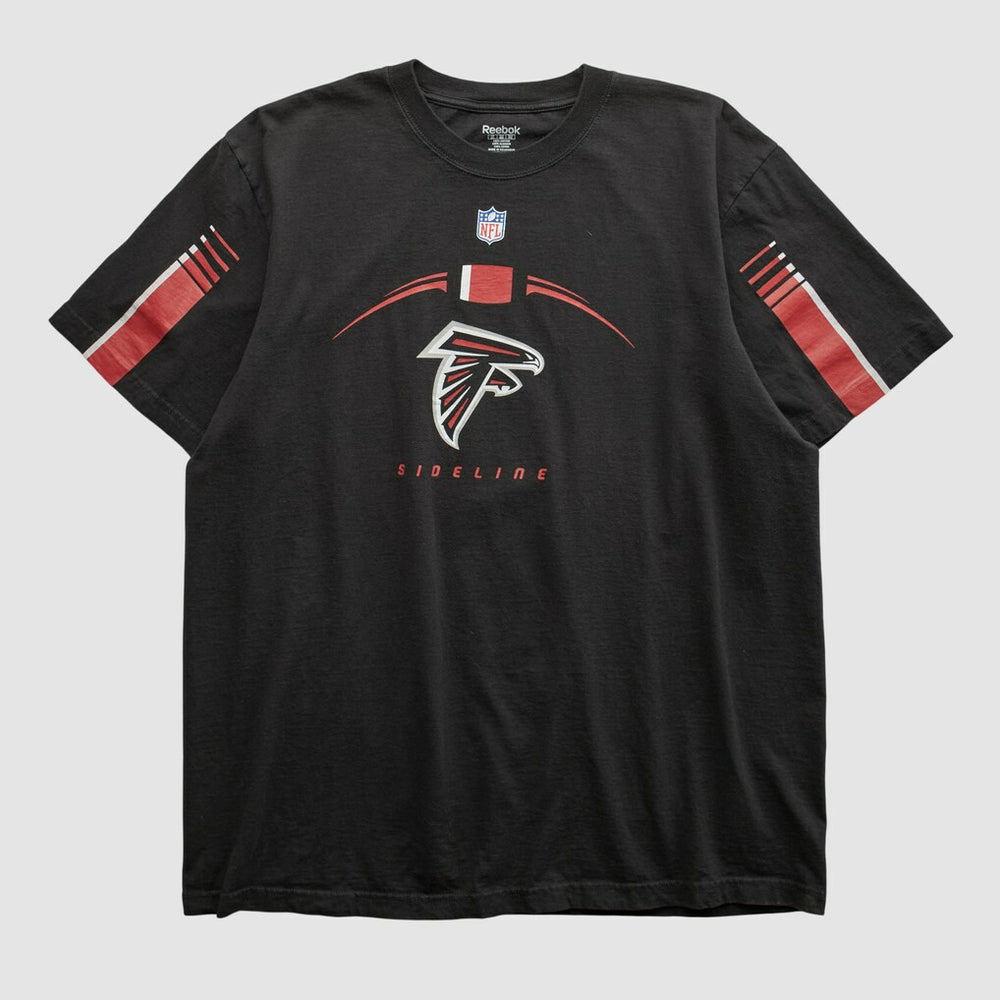 Atlanta Falcons Reebok 2000s T-shirt - Black Vintage - Fanatics