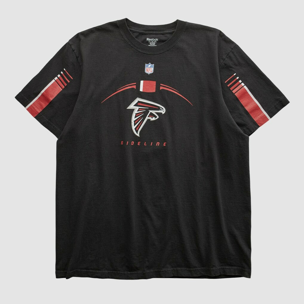 Atlanta Falcons Reebok 2000s T-shirt - Black Vintage - Fanatics