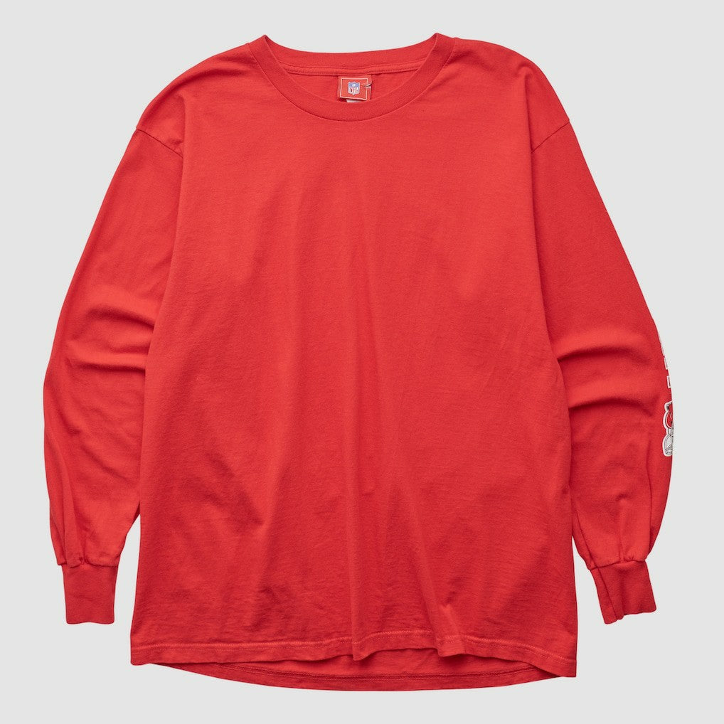 Kansas City Chiefs NFL 2000s Long Sleeve T-shirt - Red Vintage - Fanatics
