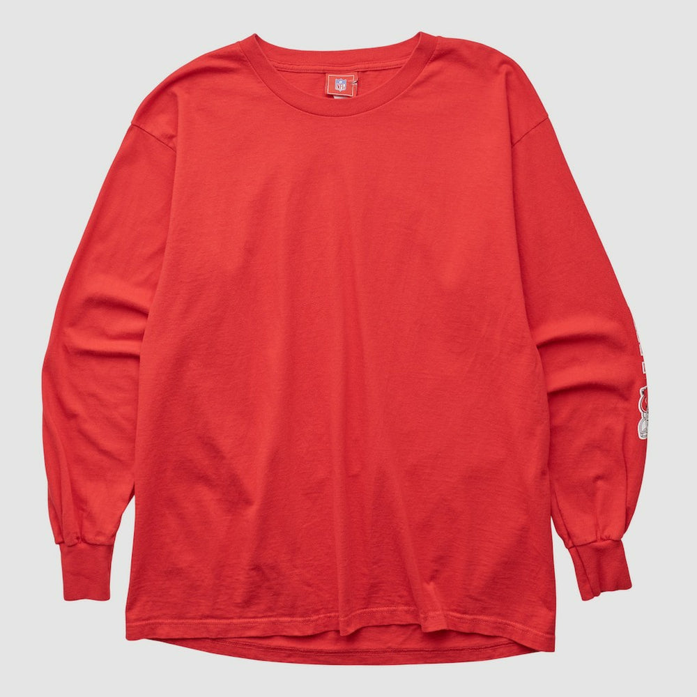 Kansas City Chiefs NFL 2000s Long Sleeve T-shirt - Red Vintage - Fanatics