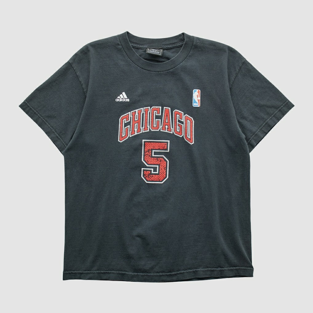 Adidas Chicago Bulls 2010s T-shirt Black Vintage