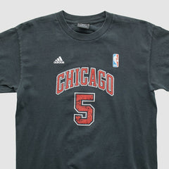 Adidas Chicago Bulls 2010s T-shirt Black Vintage