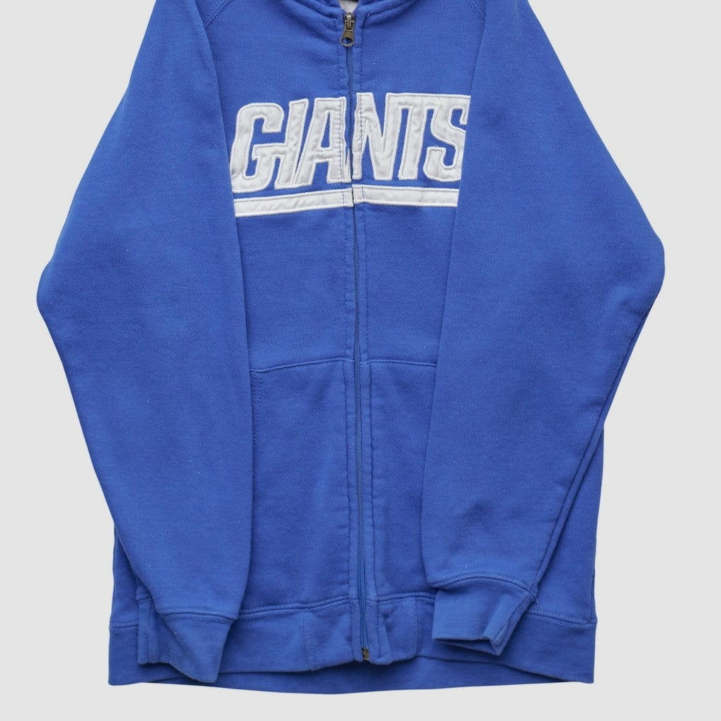 New York Giants NFL 2010s Hooded Full Zip Sweatshirt - Blue Vintage - Fanatics