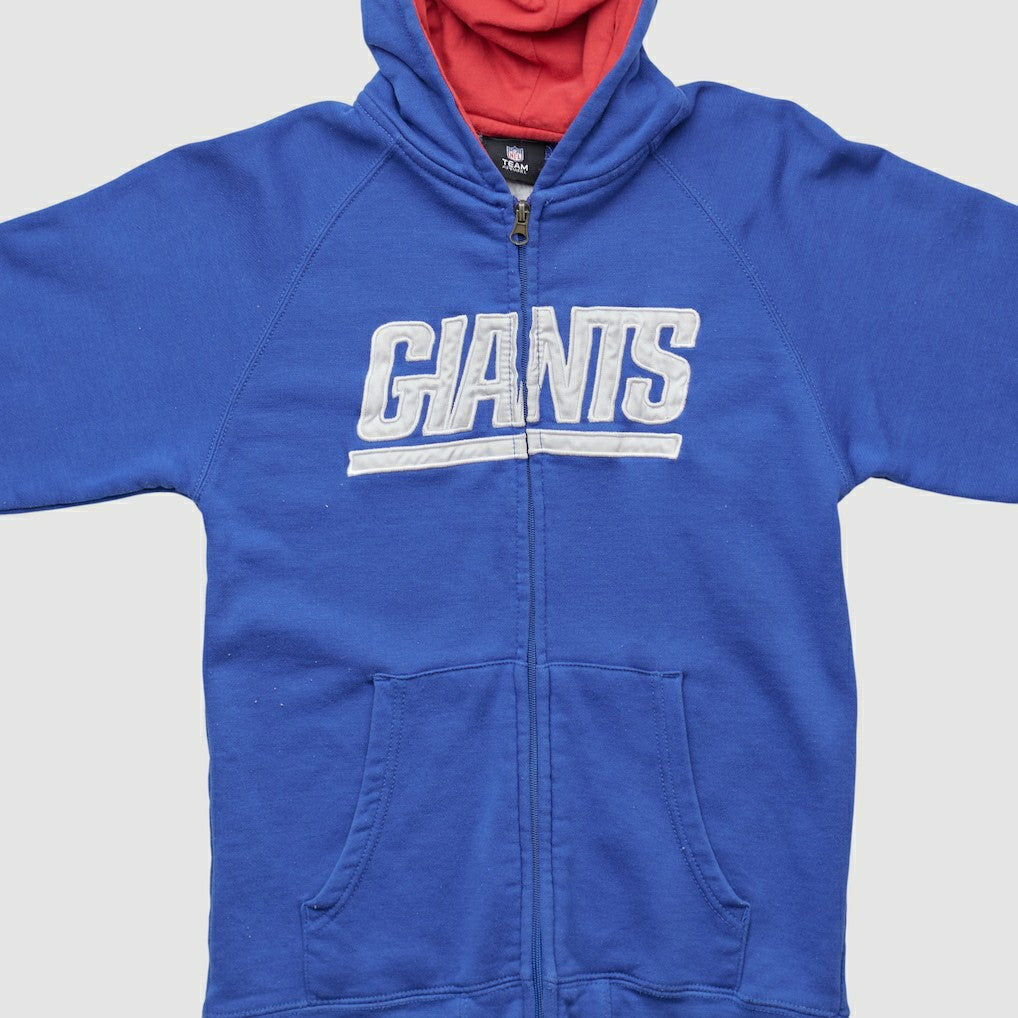 New York Giants NFL 2010s Hooded Full Zip Sweatshirt - Blue Vintage - Fanatics