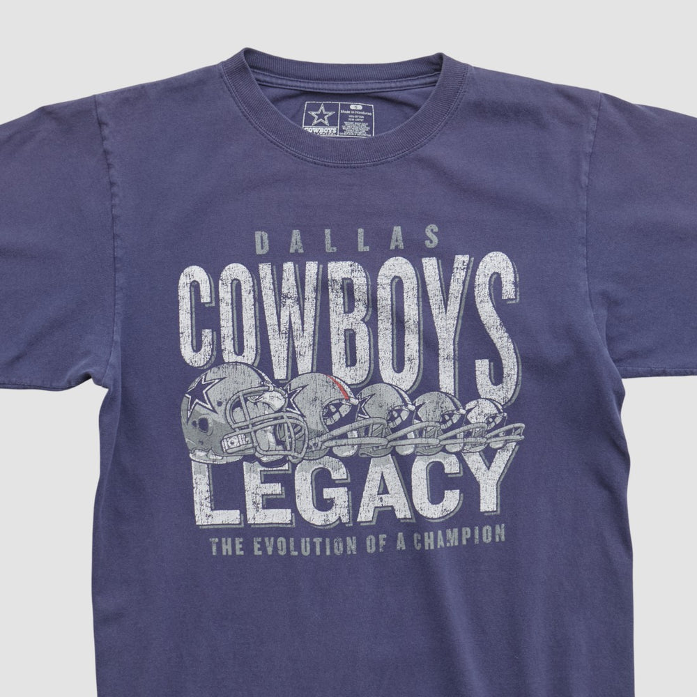 Dallas Cowboys Cowboys Team Apparel 2000s T-shirt - Navy Vintage - Fanatics