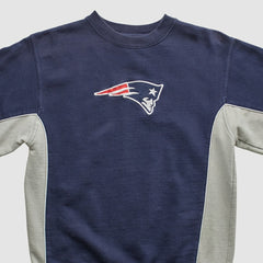 New England Patriots Reebok 2000s Pullover Sweatshirt - Navy Vintage - Fanatics