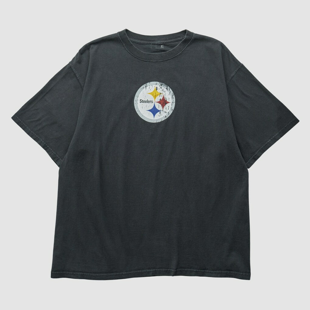 Pittsburgh Steelers 2000s T-shirt - Black Vintage - Fanatics
