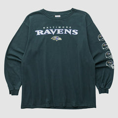 Baltimore Ravens NFL 2000s Long Sleeve T-shirt - Black Vintage - Fanatics