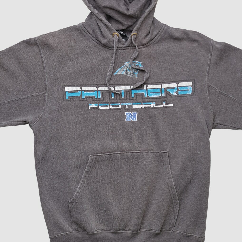 Carolina Panthers NFL 2010s Hooded Pullover Sweatshirt - Dark Heather Gray Vintage - Fanatics