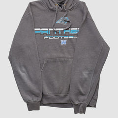 Carolina Panthers NFL 2010s Hooded Pullover Sweatshirt - Dark Heather Gray Vintage - Fanatics