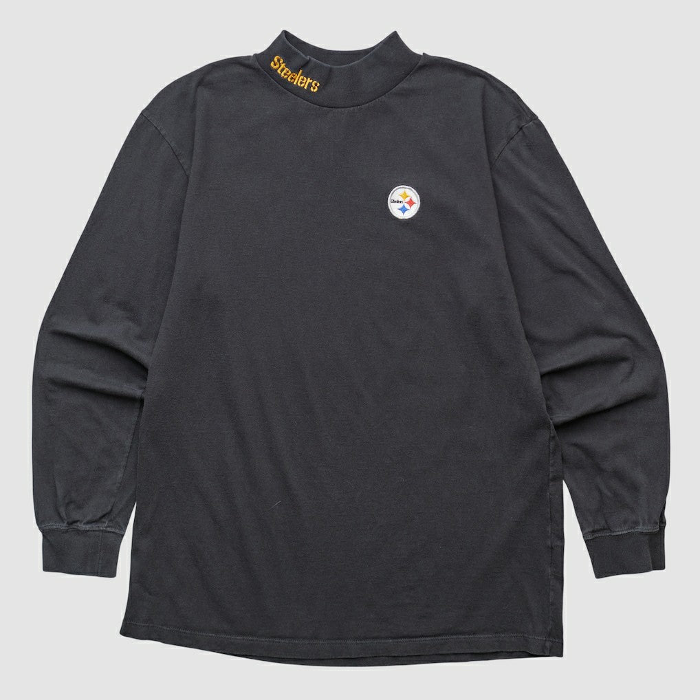Pittsburgh Steelers NFL 2000s Long Sleeve T-shirt - Black Vintage - Fanatics