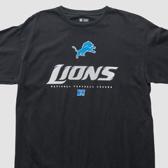 Detroit Lions NFL 2010s Long Sleeve T-shirt - Black Vintage - Fanatics