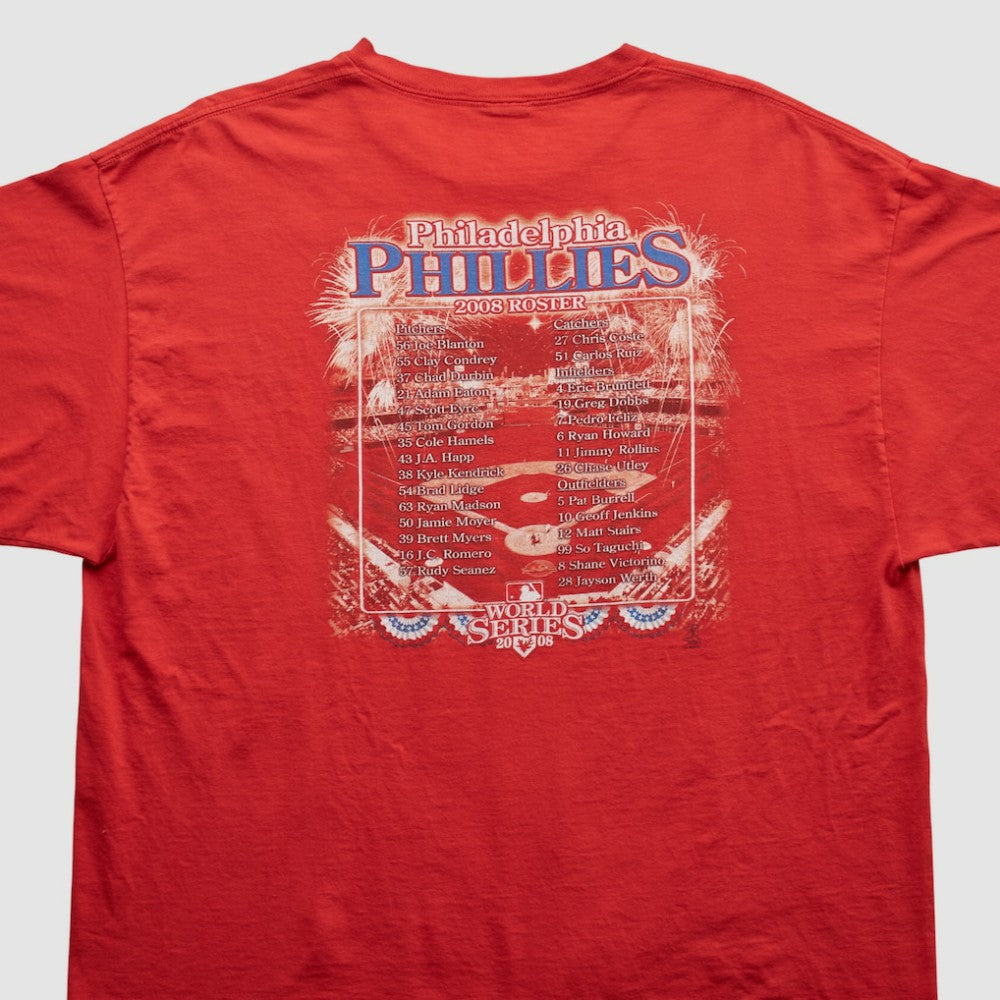 Philadelphia Phillies Majestic 2008 T-shirt Outlet