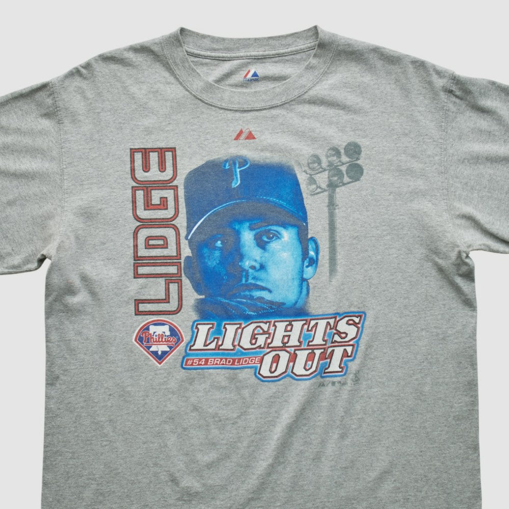 Brad Lidge Majestic 2000s T-shirt Outlet