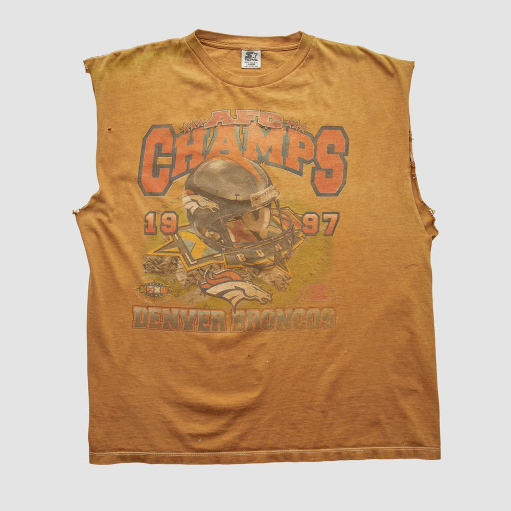 Denver Broncos Starter Tank - Clay Vintage - Fanatics