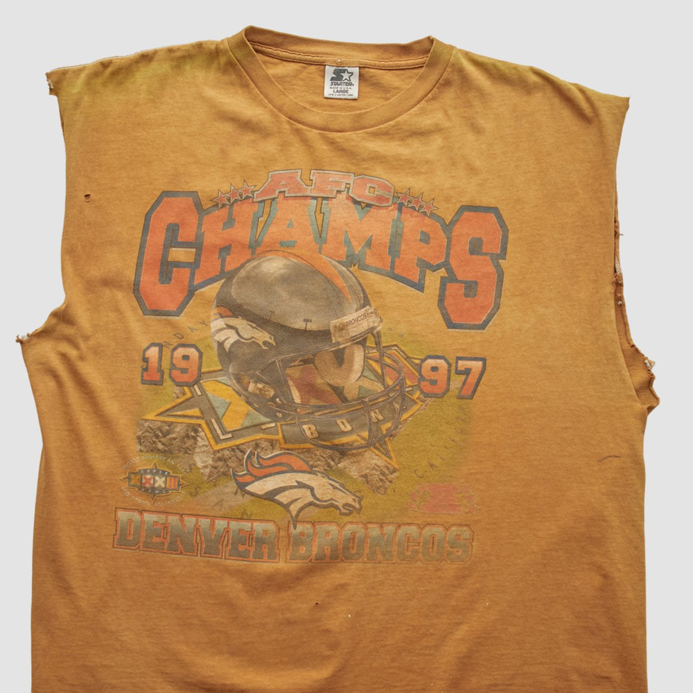 Denver Broncos Starter Tank - Clay Vintage - Fanatics