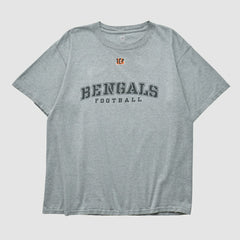 Cincinnati Bengals NFL 2000s T-shirt - Heather Gray Vintage - Fanatics