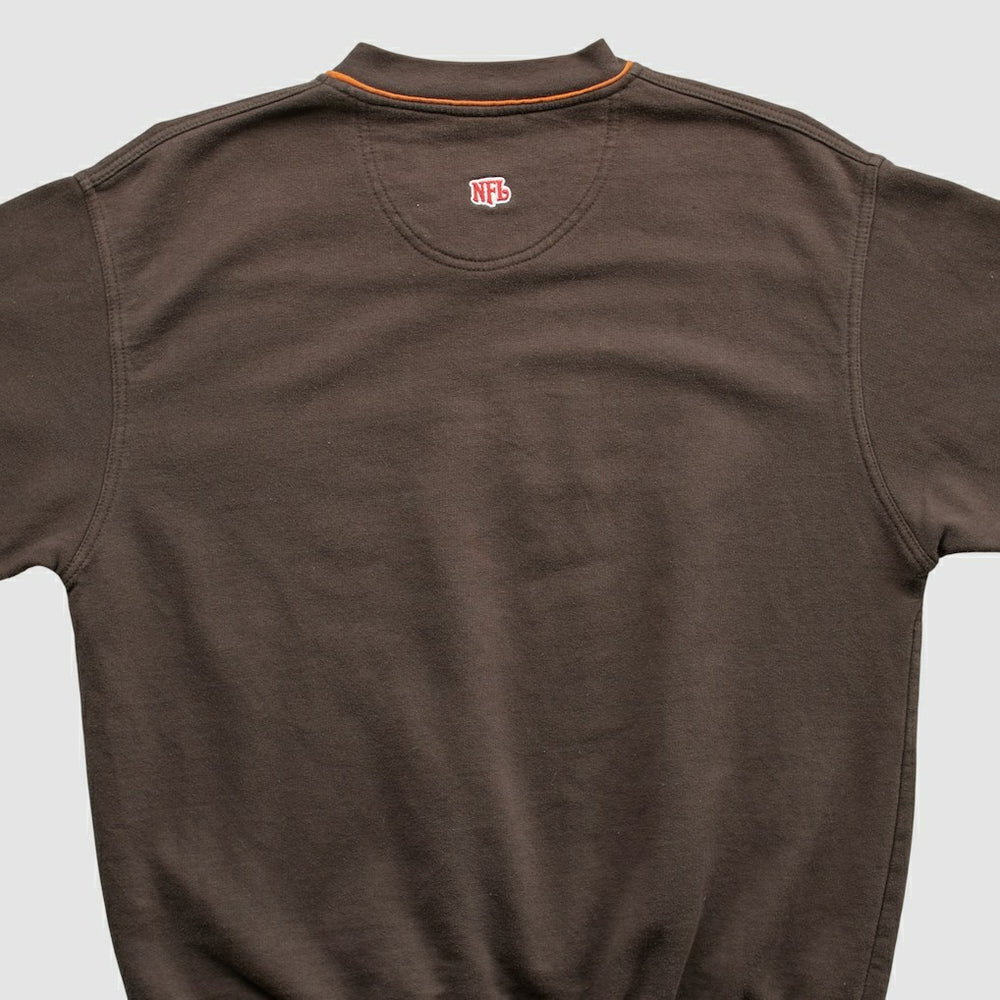 Cleveland Browns NFL 2000s Pullover Sweatshirt - Brown Vintage - Fanatics