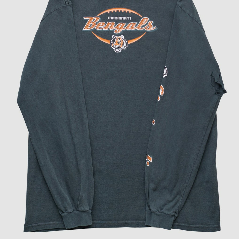 Cincinnati Bengals NFL 2000s Long Sleeve T-shirt - Black Vintage - Fanatics
