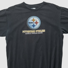Pittsburgh Steelers NFL 2000s T-shirt - Black Vintage - Fanatics