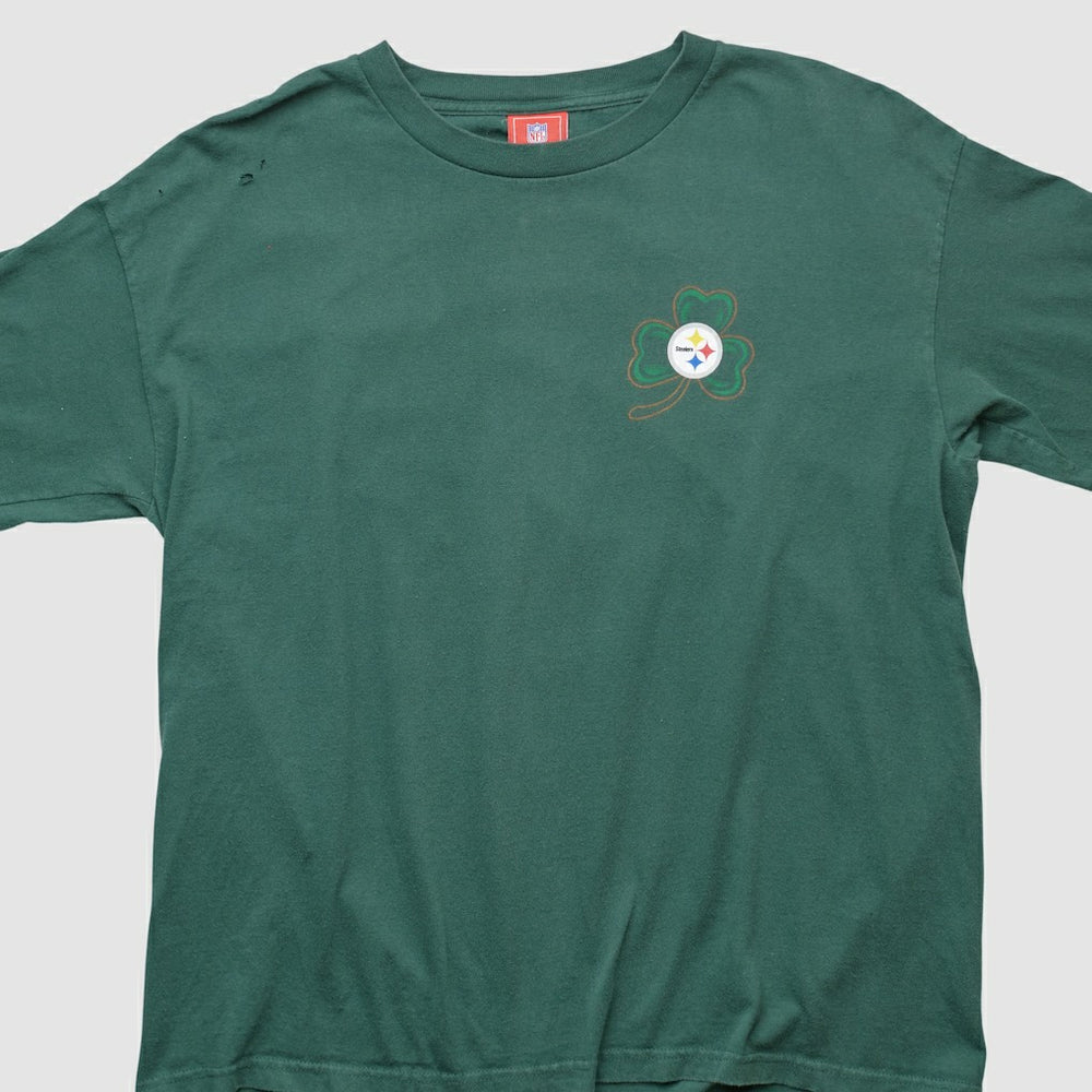 Pittsburgh Steelers NFL 2000s Long Sleeve T-shirt - Green Vintage - Fanatics