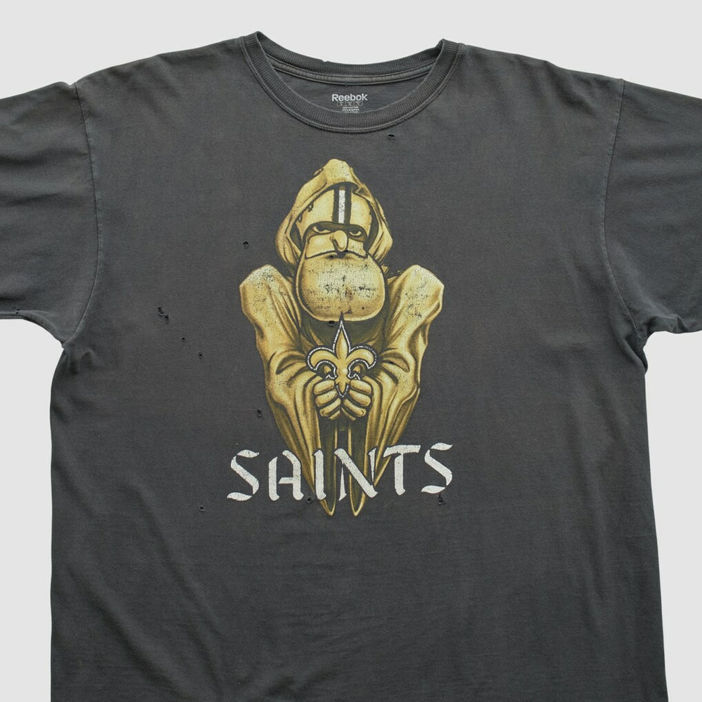 New Orleans Saints Reebok 2000s T-shirt - Black Vintage - Fanatics
