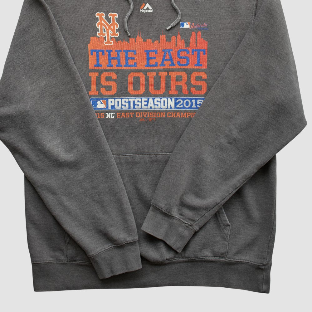 New York Mets Majestic 2015 Hooded Pullover Sweatshirt Sale