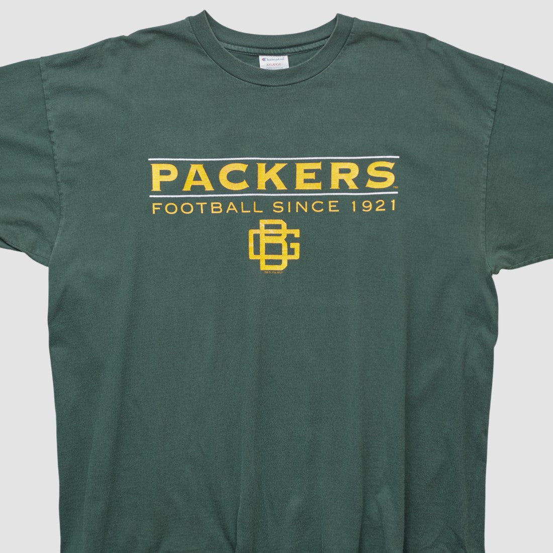 Green Bay Packers Champion 90s T-shirt - Green Vintage - Fanatics