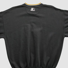 Pittsburgh Steelers Starter 90s Pullover Sweatshirt - Black Vintage - Fanatics