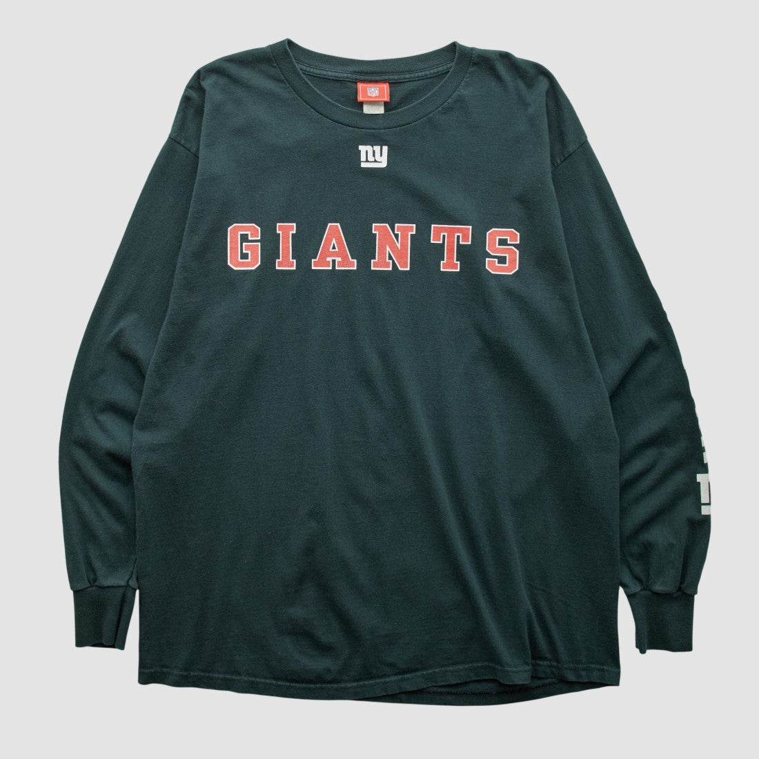 New York Giants NFL 2000s Long Sleeve T-shirt - Black Vintage - Fanatics