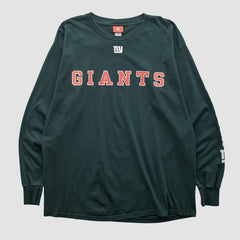 New York Giants NFL 2000s Long Sleeve T-shirt - Black Vintage - Fanatics