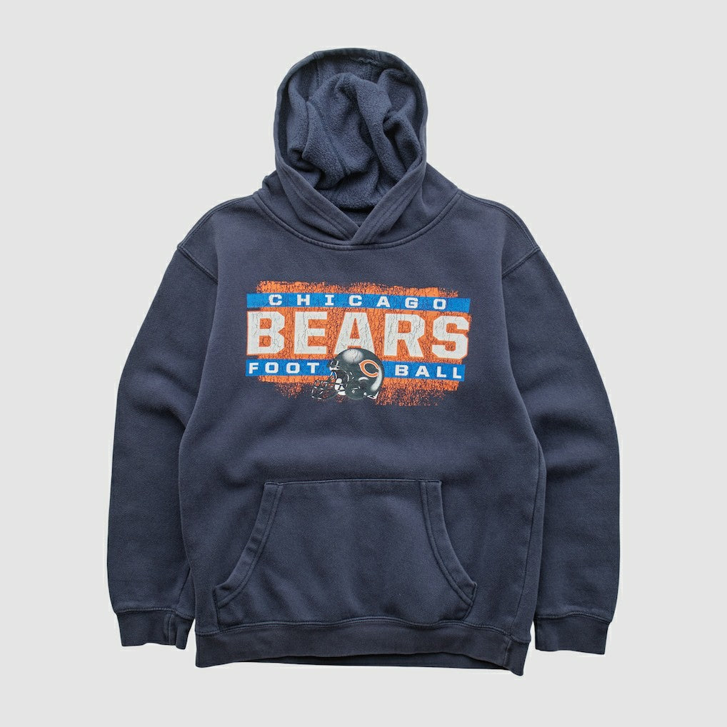 Chicago Bears NFL 2010s Hooded Pullover Sweatshirt - Navy Vintage - Fanatics