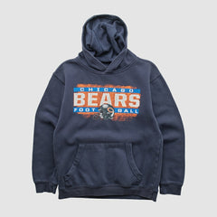 Chicago Bears NFL 2010s Hooded Pullover Sweatshirt - Navy Vintage - Fanatics