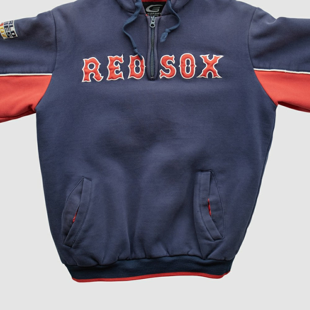 Boston Red Sox GIII Sports 2007 Hooded 1/4 Zip Sweatshirt Discount