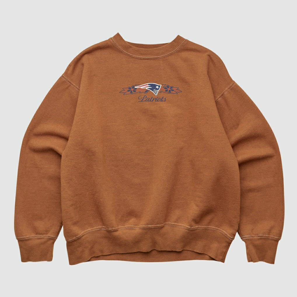 New England Patriots NFL 2000s Pullover Sweatshirt - Clay Vintage - Fanatics