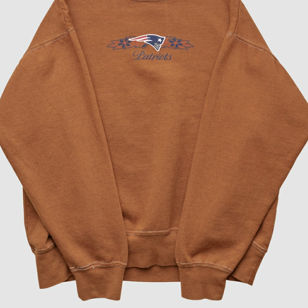 New England Patriots NFL 2000s Pullover Sweatshirt - Clay Vintage - Fanatics