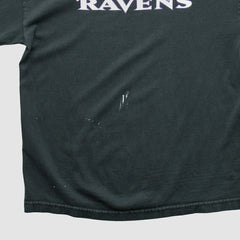 Baltimore Ravens Reebok 2000s Long Sleeve T-shirt - Black Vintage - Fanatics