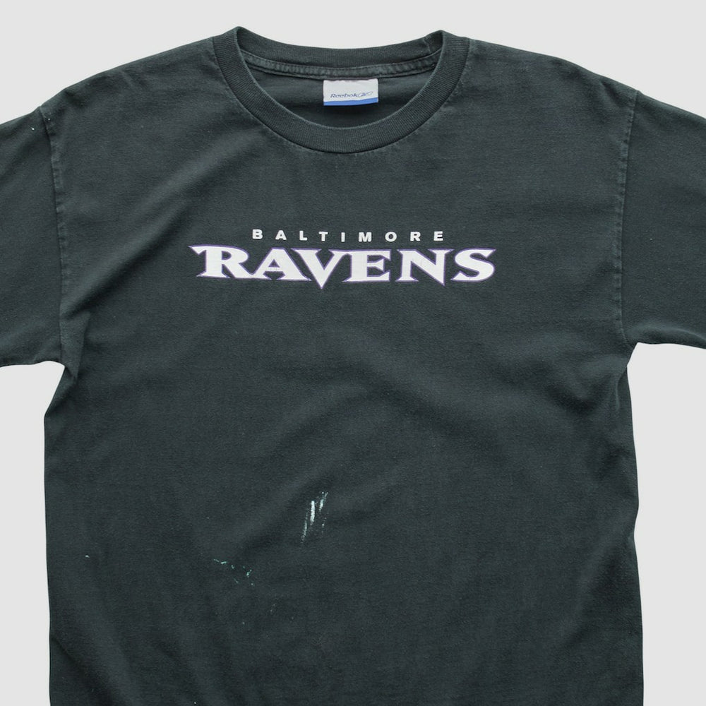 Baltimore Ravens Reebok 2000s Long Sleeve T-shirt - Black Vintage - Fanatics