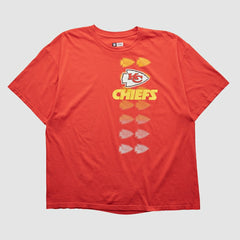 Kansas City Chiefs NFL 2000s T-shirt - Red Vintage - Fanatics