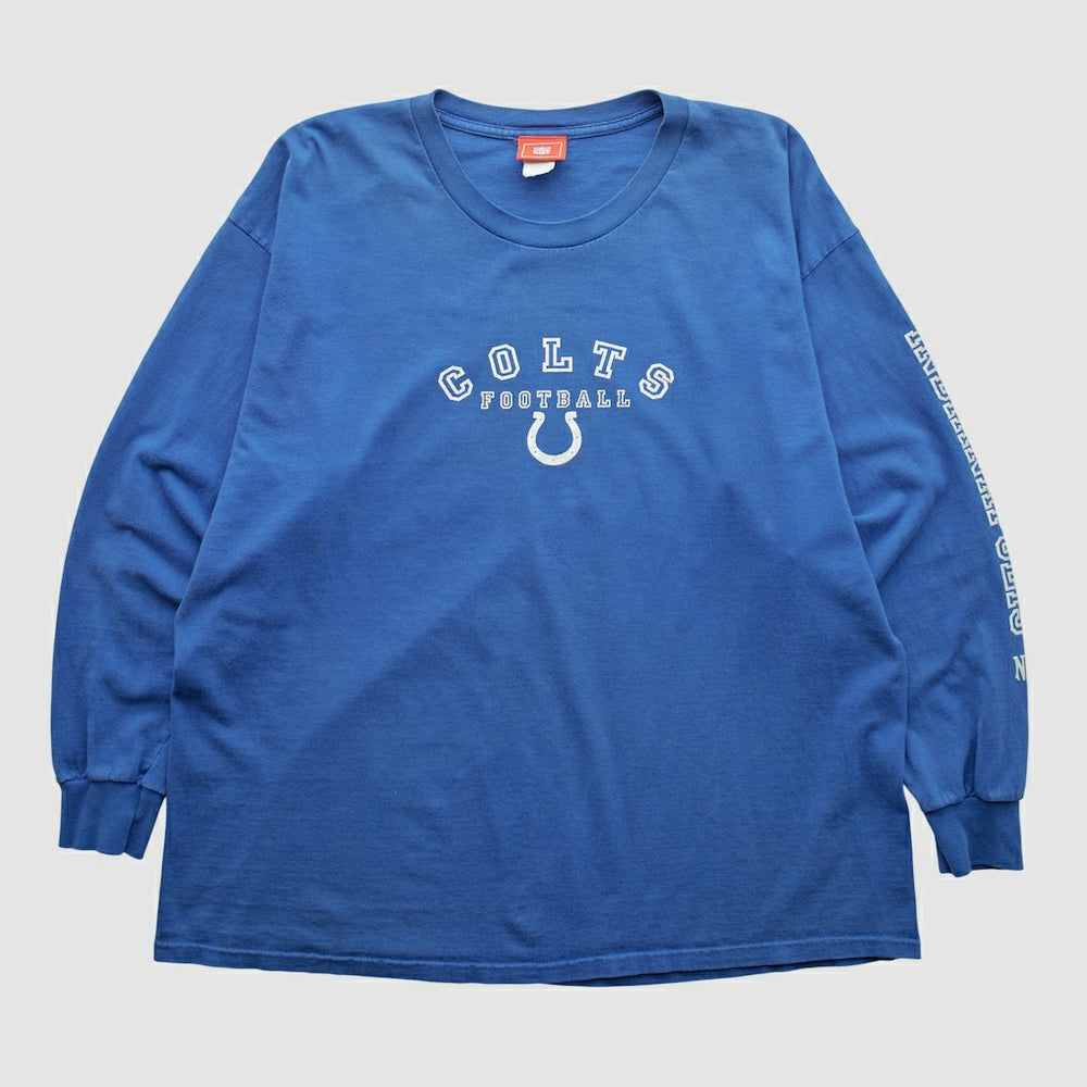 Indianapolis Colts NFL 2000s Long Sleeve T-shirt - Blue Vintage - Fanatics