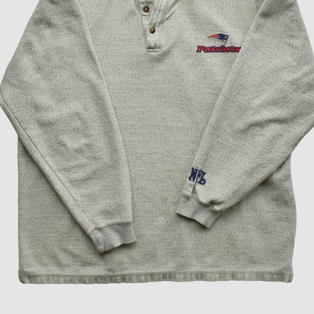 New England Patriots NFL 2000s Sweatshirt - Heather Gray Vintage - Fanatics