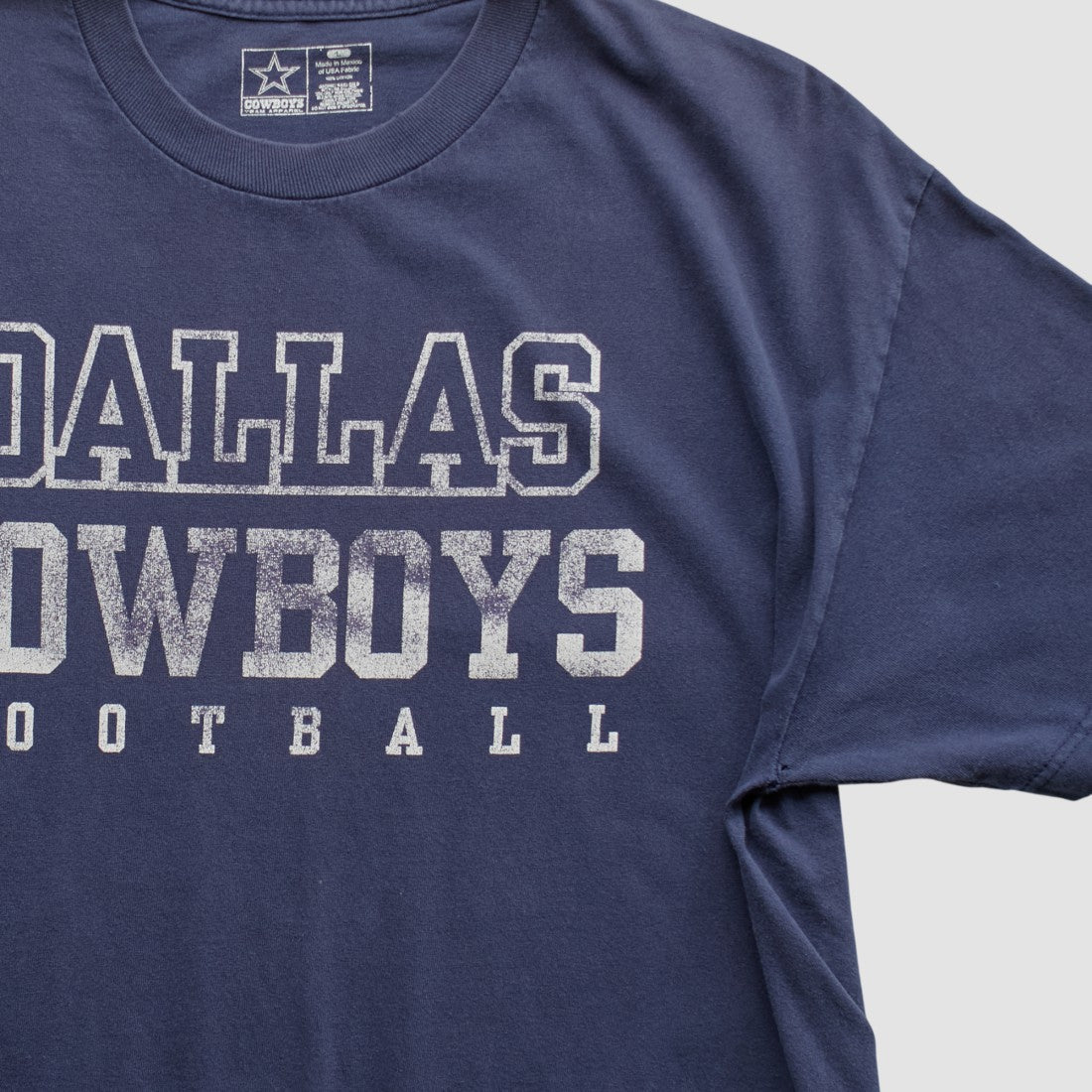 Dallas Cowboys Cowboys Team Apparel T-shirt - Navy Vintage - Fanatics