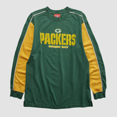 Green Bay Packers NFL 2000s Long Sleeve T-shirt - Green Vintage - Fanatics