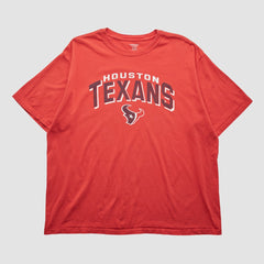 Houston Texans Reebok 2000s T-shirt - Red Vintage - Fanatics